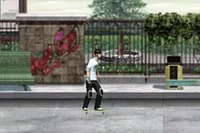 Skateboard City är ett akrobatiskt skateboardspel för barn