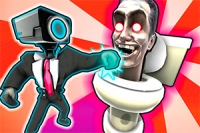 Välkommen till den vilda och färgglada världen av Skibidi Toilet Rampage!