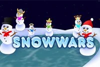 Multiplayer-spel med snögubbar och snöbollar!