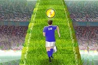 Fotbollsspelaren Runner är ett snabbt och roligt spel med fotbollstema!