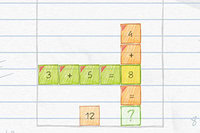 Ett roligt och unikt pusselspel, en blandning av korsord och lite matematik.