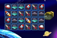 Spelet Mahjong Connect i Yttre Rymden