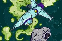 Kaptain Rogers är en hjälte som försvarar galaxen