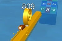 Spiral Roll är ett avkopplande 3D-spel som passar för tidsfördriv