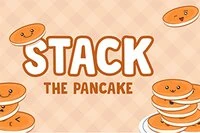 Dra och släpp pannkakan från pannan till tallriken. Det är en  precis under 