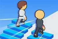 Kolla in det nya spelet Stair Run Online 2