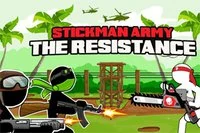 Stickmans armé förbereder sig för strid