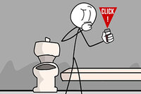 Stickman hamnade i fängelse igen för ett mindre brott
