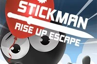 Hjälp Stickman att undvika hinder och flyga iväg med en ballong