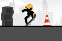 Gå in i arenan för att bli en Stickman Skater