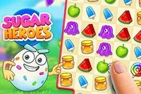 Sugar Heroes välkomnar dig i vårt nya fantastiska match 3-pussel