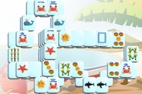 Färgglatt mahjongspel