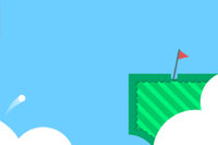 Enkel 2D-golf med 30 nivåer