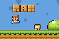 Super Ninja Plumber är ett actionäventyrsspel med en supergullig retrostil