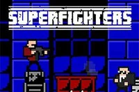 Coolt fightingspel med retro-grafik, grym musik och intensivt skjutande