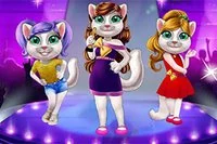 Superstar Kitty Fashion Award är ett högupplöst makeover-spel
