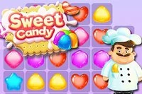 Sweet Candy är ett Match 3-spel med 38 unika nivåer