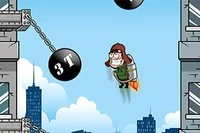 Spelet är inspirerat av det populära spelet Swing Copter
