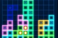 Stapla blocken ovanpå varandra i klassisk Tetris-stil