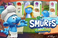Hjälp Kocken Smurf att förbereda för byfesten i spelet The Smurfs Cooking