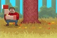 Njut av den nya versionen av spelet som kommer att testa dina nerver, Timber Man