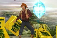Hur långt kan Professor Jones springa i äventyren i Tomb Runner?