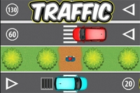 Trafik är ett spel där du måste ta dig till din bil genom alla vägar