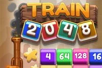 Tåg 2048 kombinerar Tetris och 2048, två fantastiska pusselspel.