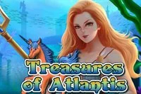 Skatterna i Atlantis i detta match 3-spel