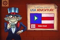 Försök klara alla trollnivåer med USA-tema!