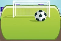 Detta är ett avslappnat freestyle-fotbollsspel