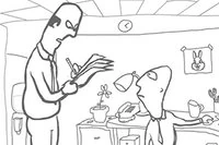 Whack Your Boss är ett enkelt slå-chefen-spel med mörk humor