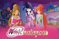 Följ Winx Club-tjejerna i detta pusseläventyr