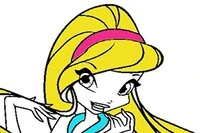 Kul färgläggningsbok med Winx online