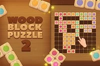 Hitta platser för alla bitar i Wood Block Puzzle 2