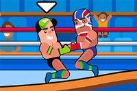 Redo dig för brottningskul i tvåspelar-spelet Wrestle Online!