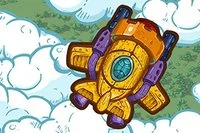 Actionfyllt steampunk-shootem up flygspel