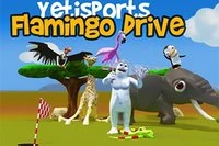 Spela golf med några pingviner!