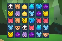 Mahjong Connect-spel med roliga Zoobies