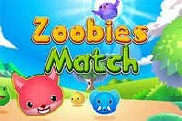 Klassiskt Match 3-spel med Zoobies