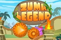 Zuma match3-spel med 100 nivåer